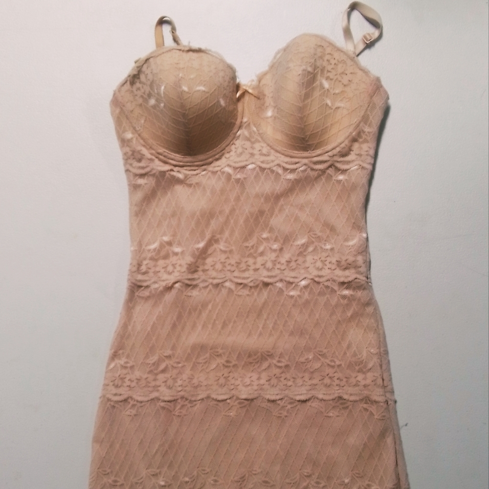 Nude dress